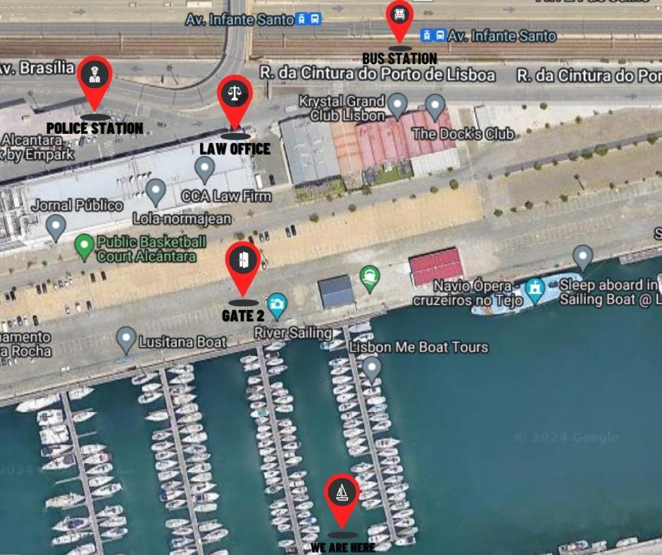 Hotel Cozy Lisbon Marina Sleepaboard - Sail Away Extérieur photo